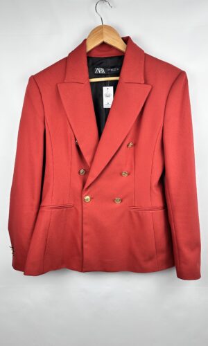 BLAZER COLOR LADRILLO ZARA (M)