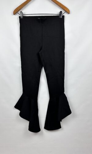 CALZA DE VESTIR NEGRA + VOLADOS ZARA (M)