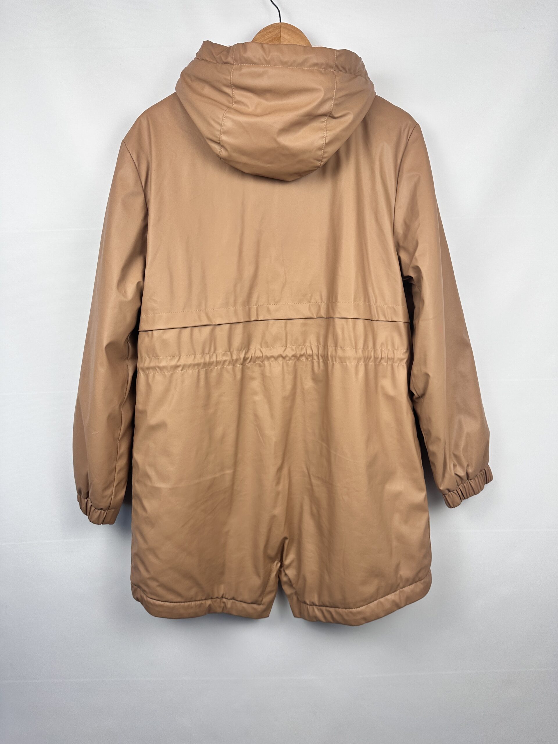 CAMPERA PARKA ENGOMADA MARRON SYSTEM (L) - Imagen 4