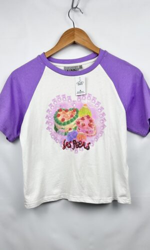 REMERA ESTAMPA TORTA LAS PEPAS (M)