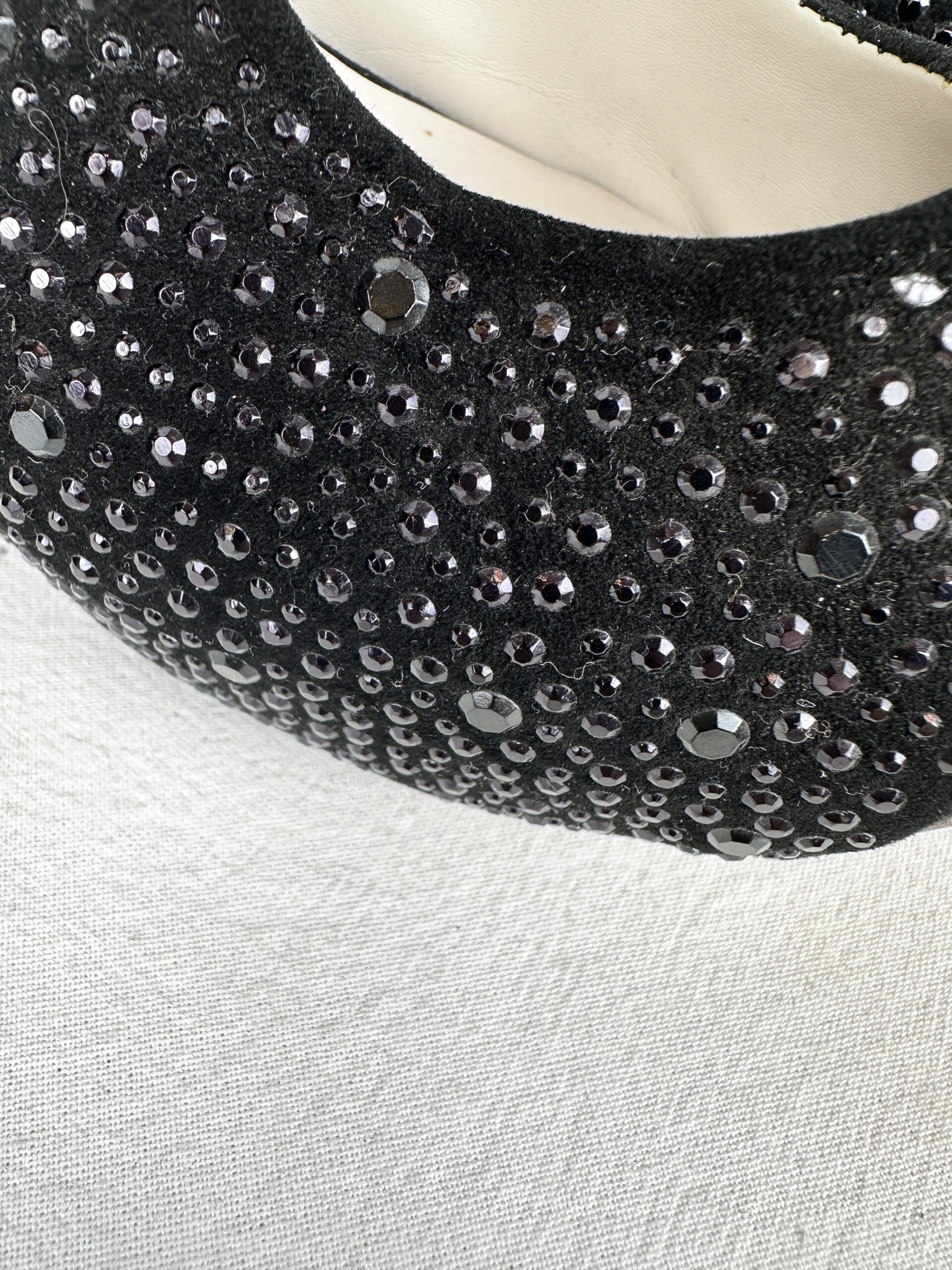 ZAPATOS NEGROS DE FIESTA + STRASS PIGALLE (38) - Imagen 2