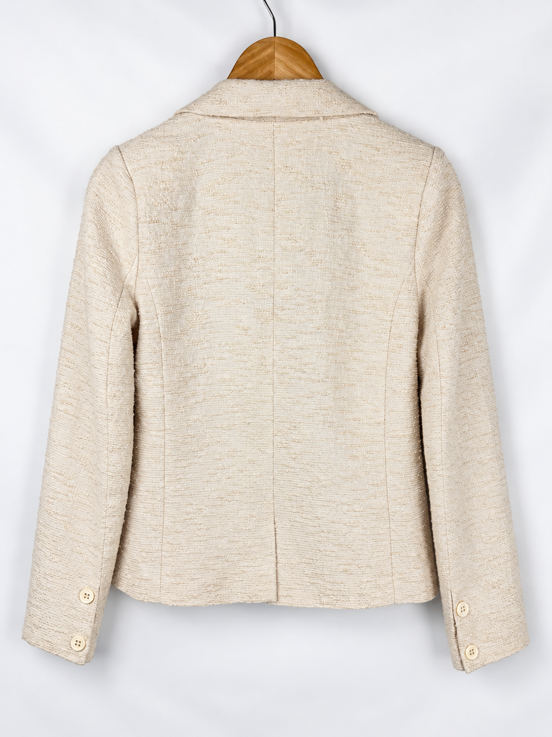 BLAZER CREMA + BRILLOS ZHOUE (S) - Imagen 3