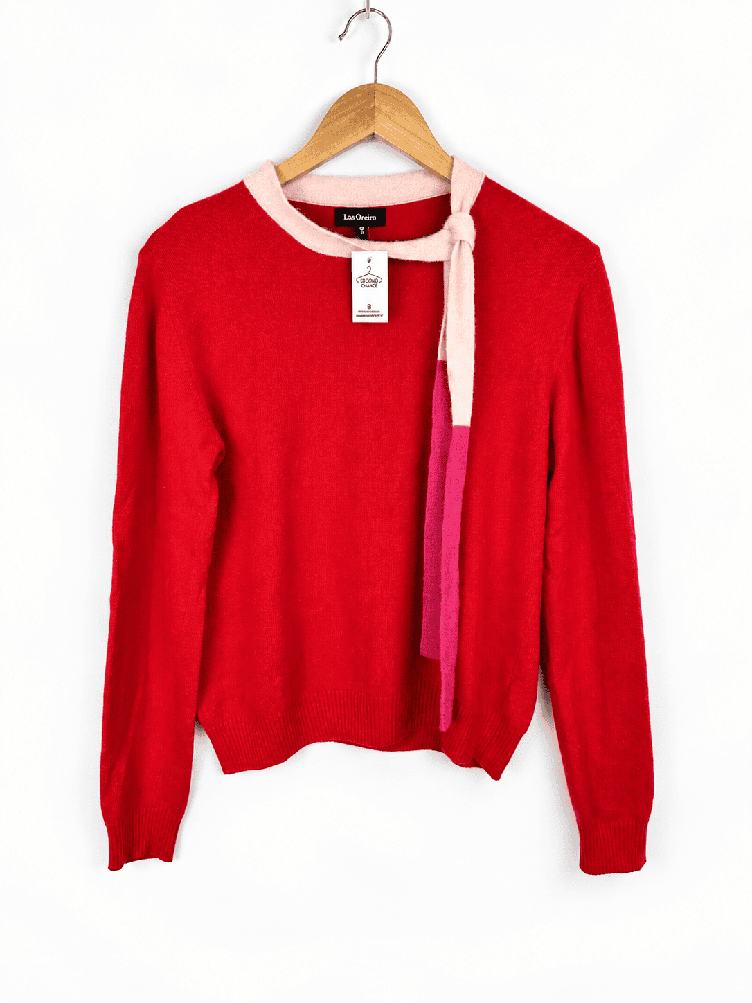 SWEATER ROJO LAS OREIRO (M)