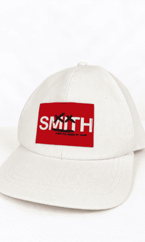 GORRA BLANCA JACKIE SMITH