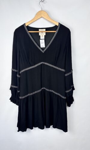VESTIDO NEGRO + STRASS MUCHE MUCHETTE (M)
