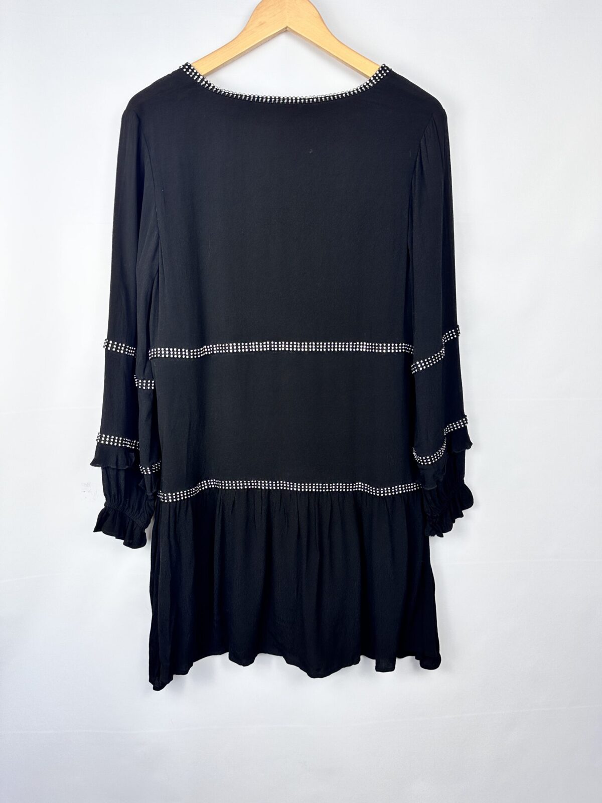 VESTIDO NEGRO + STRASS MUCHE MUCHETTE (M) - Imagen 3