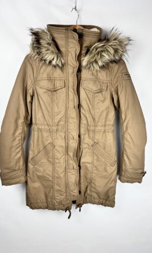 CAMPERA DE ABRIGO MARRON ABERCROMBIEN & FITCH (XS)