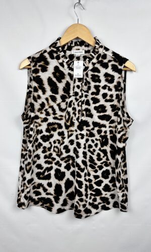 BLUSA SIN MANGAS ANIMAL PRINT CALVIN KLEIN  (XL)