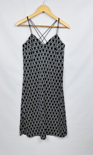 VESTIDO TIRITAS AZUL + BLANCO ARMANI EXCHANGE (M)