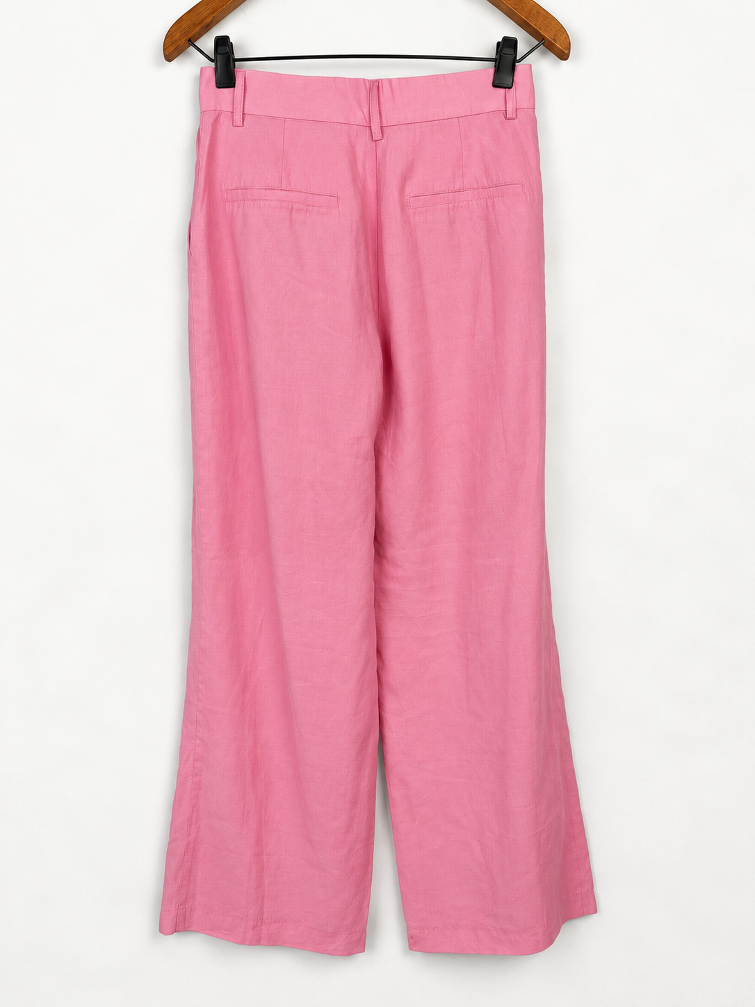 PANTALON SASTRERO ROSA ZARA (M) - Imagen 3