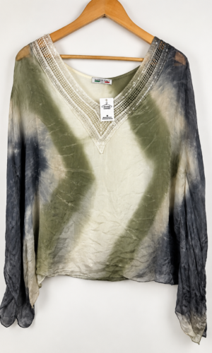 MUSCULOSA CON SEDA  MADE IN ITALY (M)