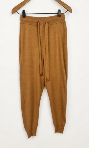 BABUCHA DE HILO JAZMIN CHEBAR MARRON (M)