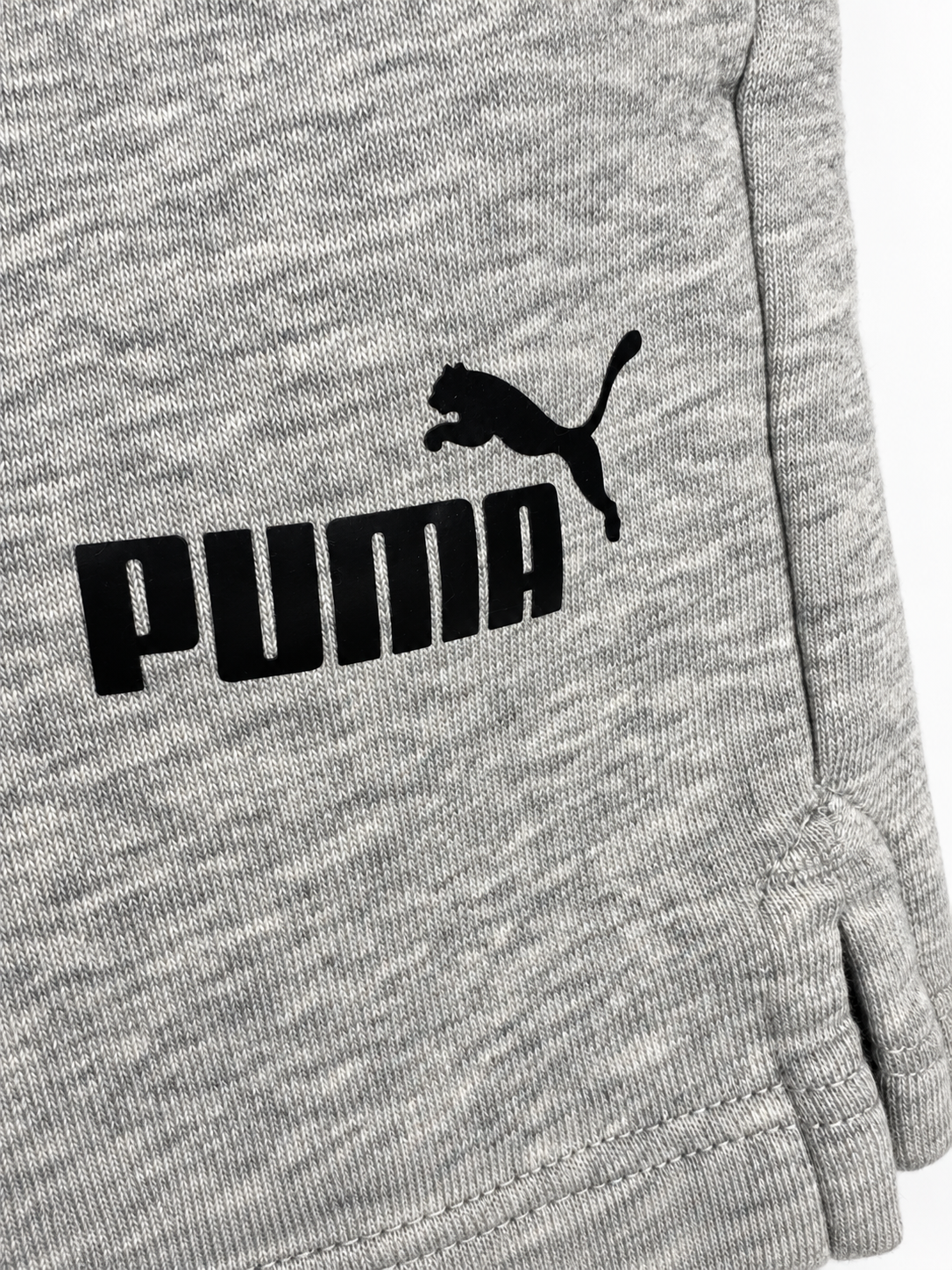 SHORT PUMA GRIS DE JOGGING (L) - Imagen 2