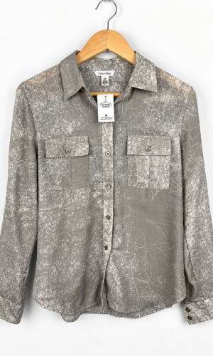 CAMISA GRIS CALVIN KLEIN (S)