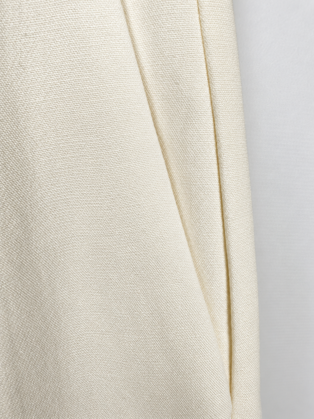 PANTALON SASTRERO BLANCO DE LINO ZARA (M) - Imagen 2