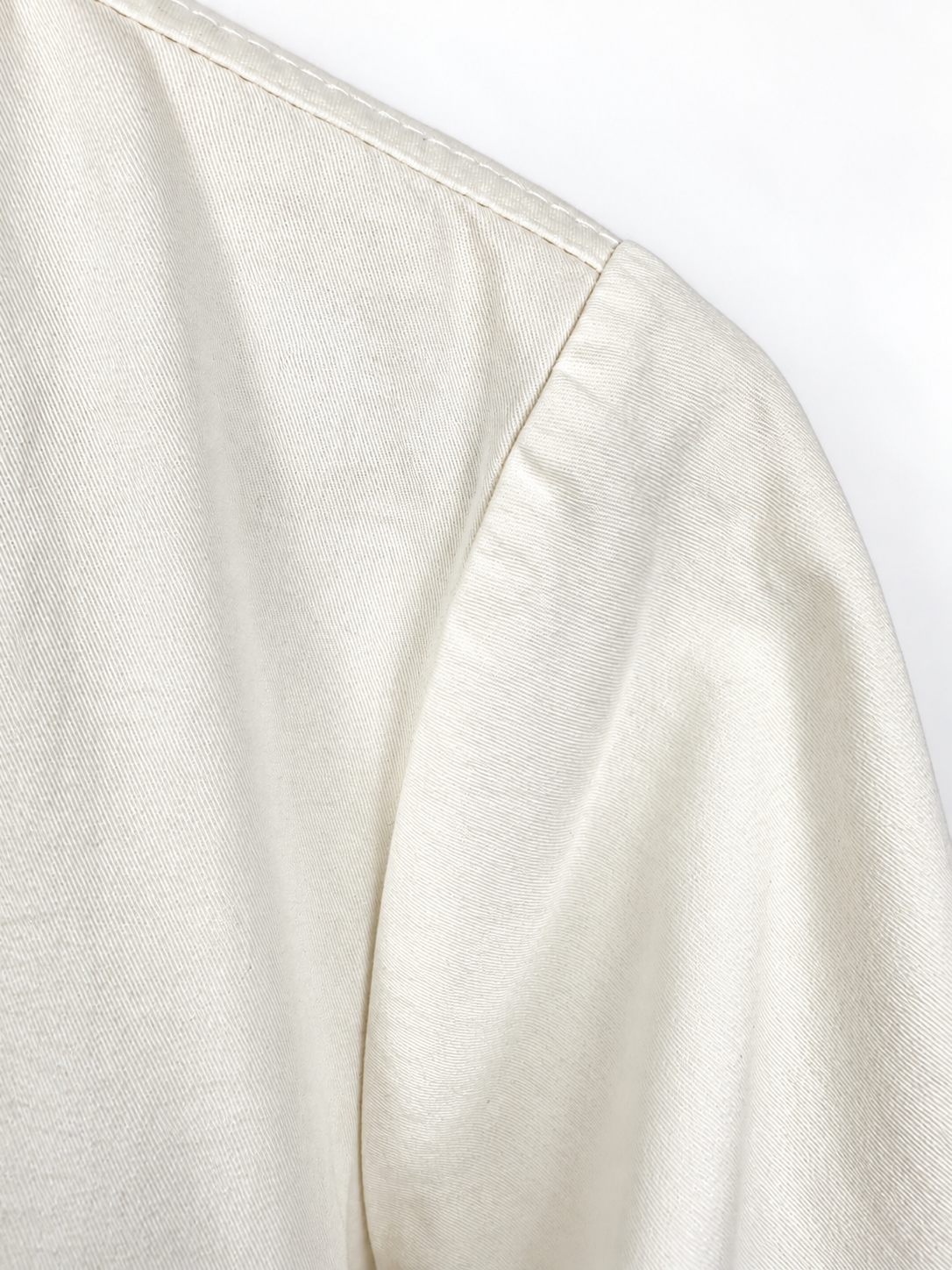 VESTIDO CAMISERO BLANCO M P H COLLECTION (M) - Imagen 2