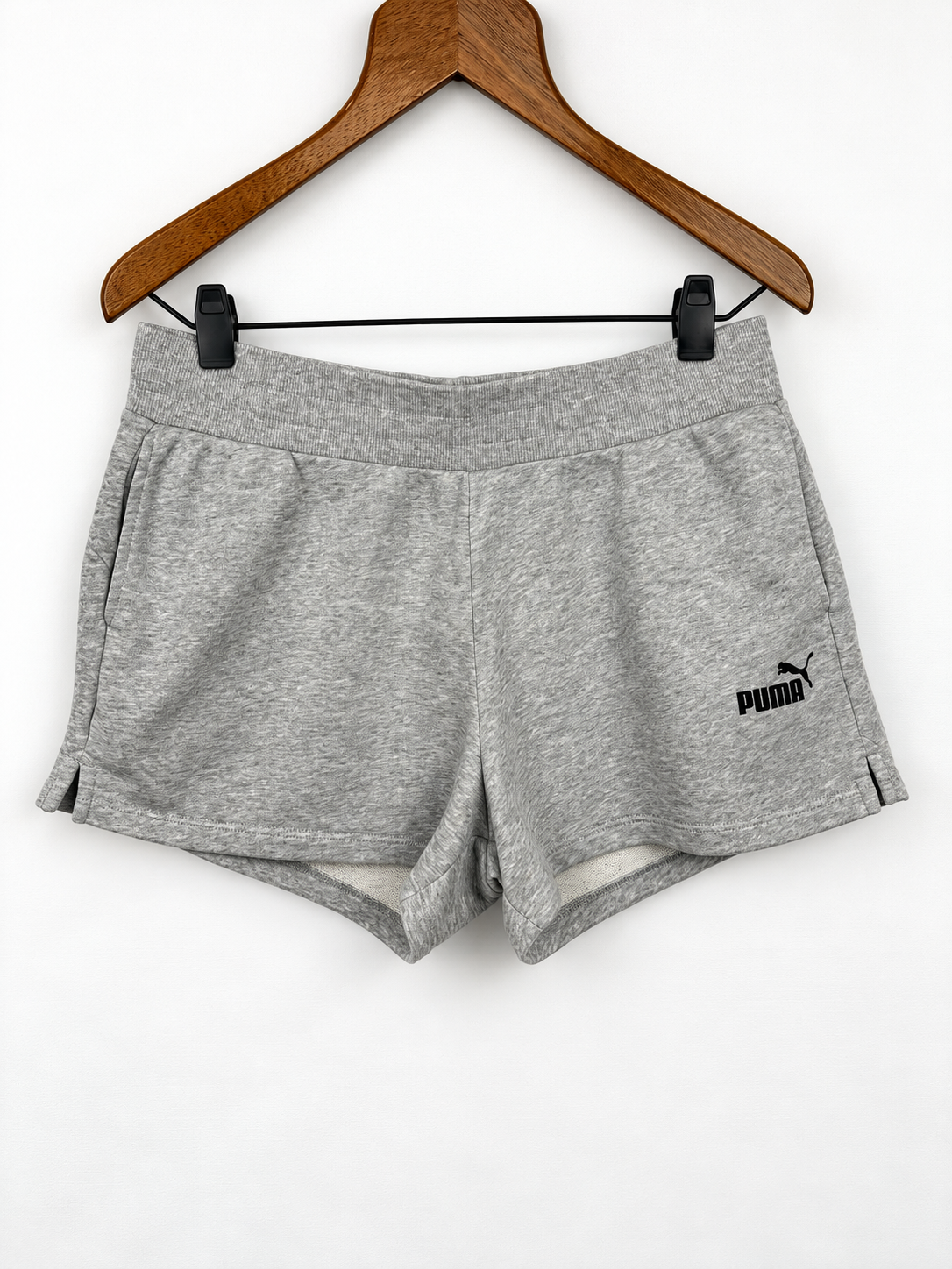 SHORT PUMA GRIS DE JOGGING (L)