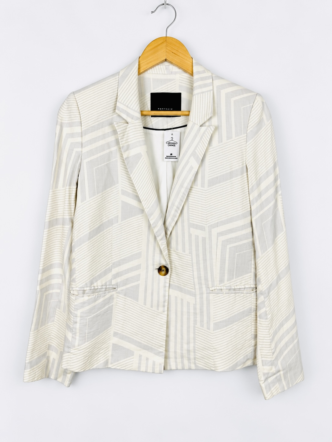 BLAZER LINO BLANCO A RAYAS PORTSAID (M)