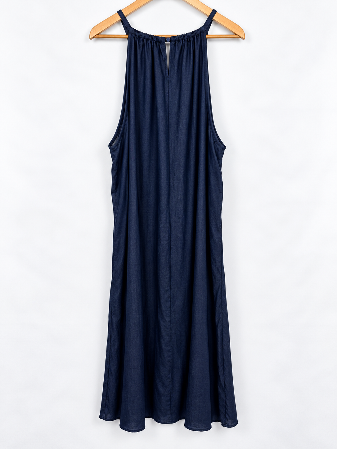 VESTIDO LARGO SIMIL JEAN AZUL MLLE GABRIELLE (L) - Imagen 3