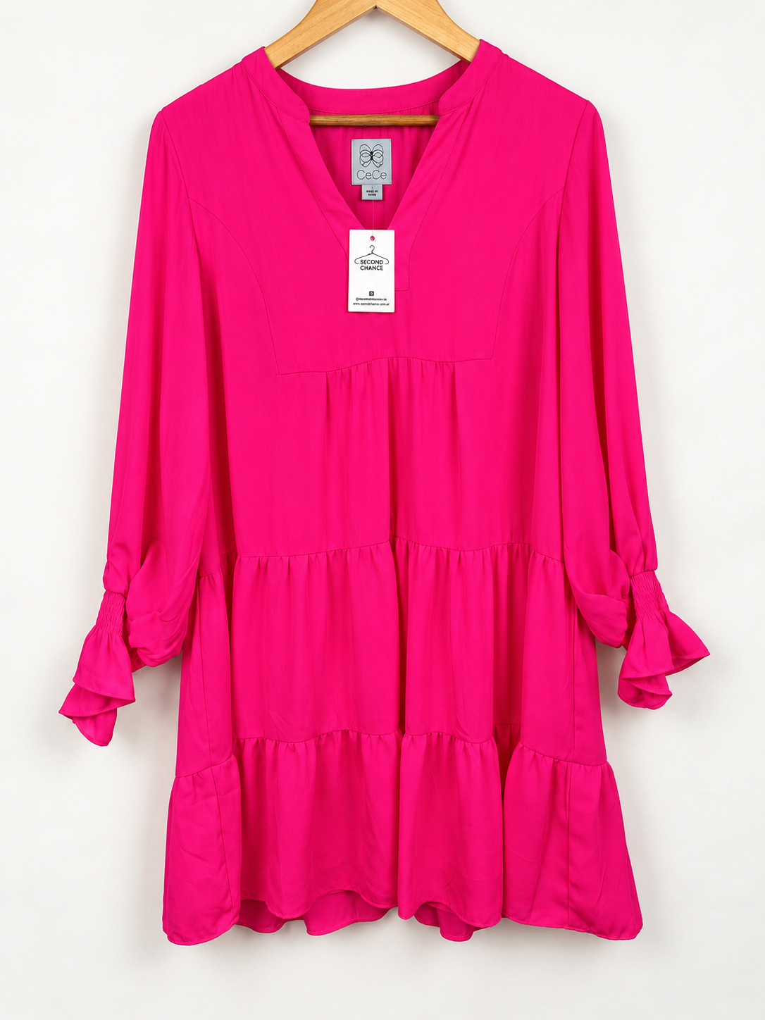 VESTIDO BOBO FUCSIA CECE (L)
