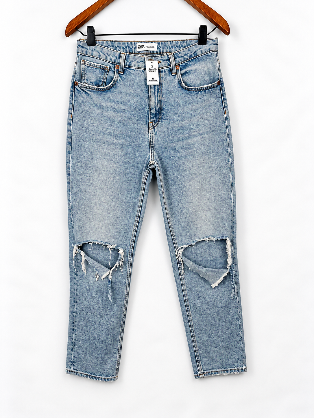 JEAN CELESTE CON ROTURAS ZARA (M)