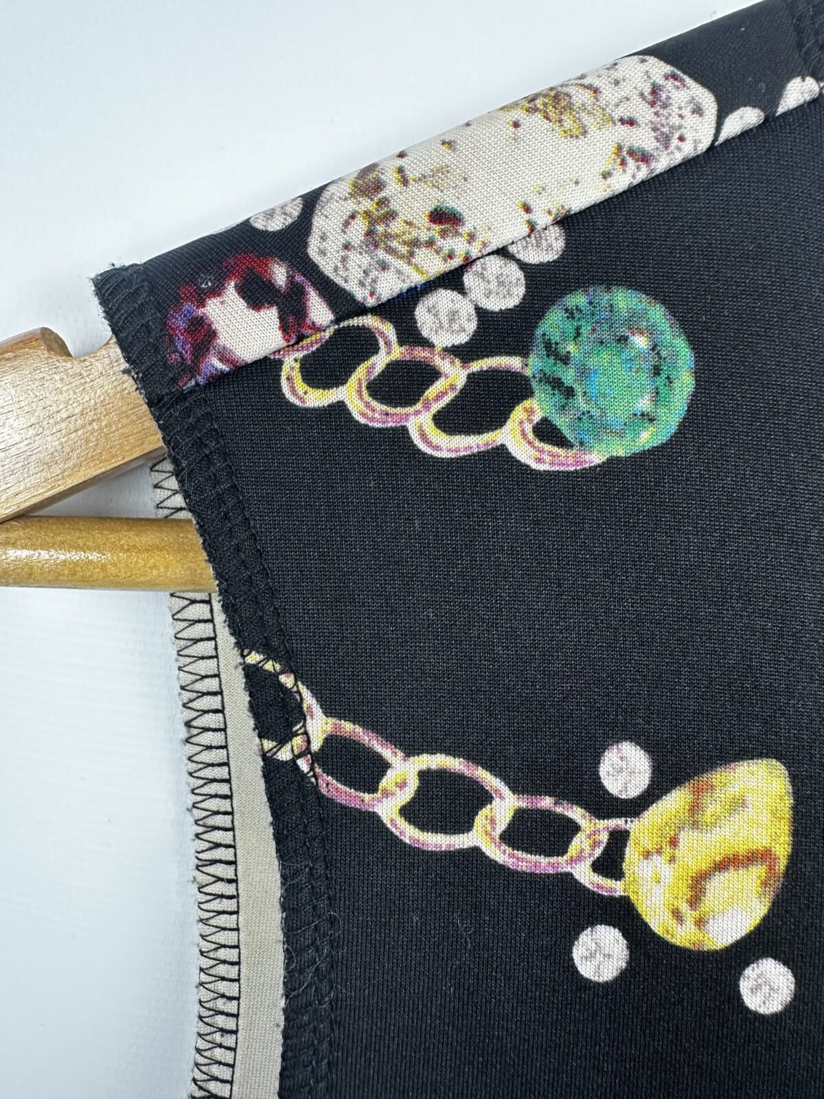 VESTIDO ESTAMPADO JOYAS H & M (M) - Imagen 2