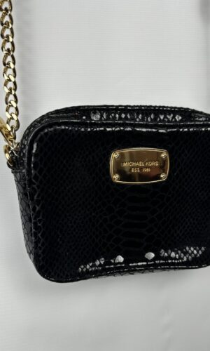 BANDOLERA NEGRA MICHAEL KORS