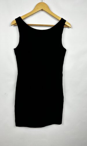 VESTIDO NEGRO ESPALDA DESCUBIERTA FOREVER 21 (L)