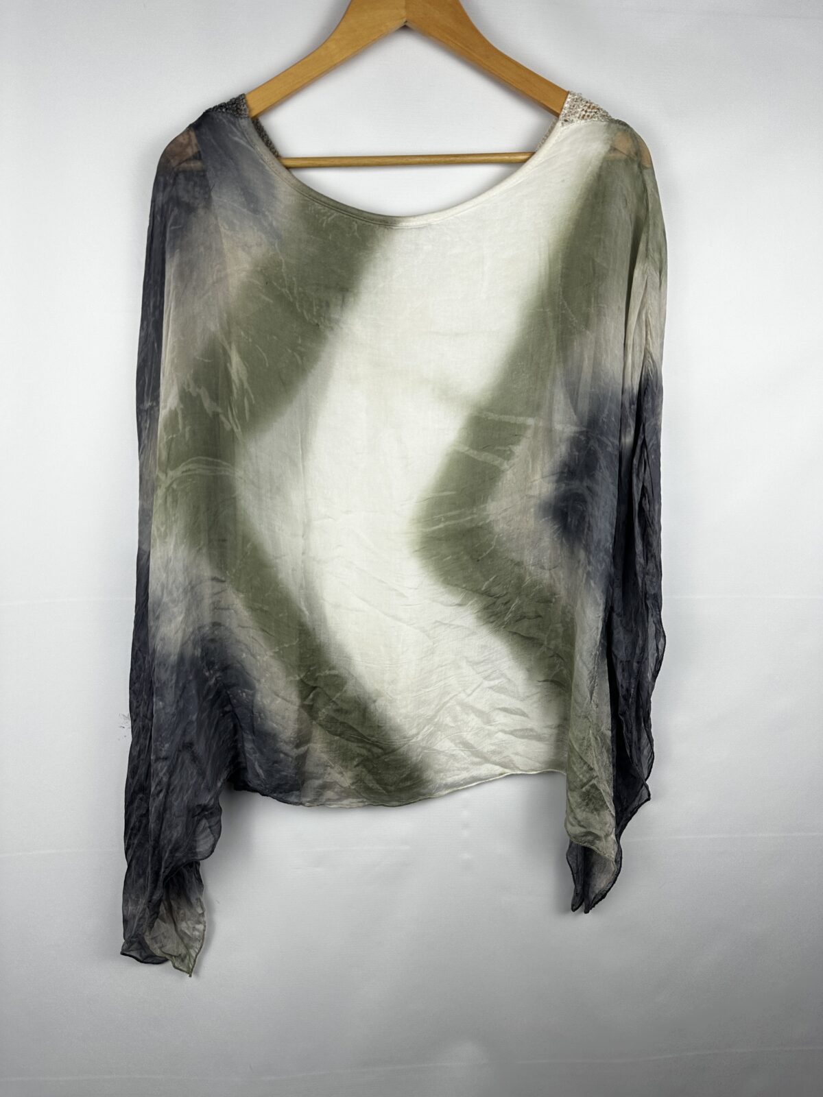 MUSCULOSA CON SEDA MADE IN ITALY (M) - Imagen 3