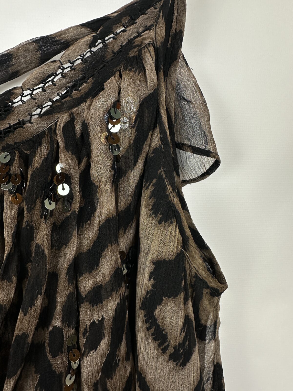 MUSCULOSA ANIMAL PRINT DE SEDA (S) - Imagen 2
