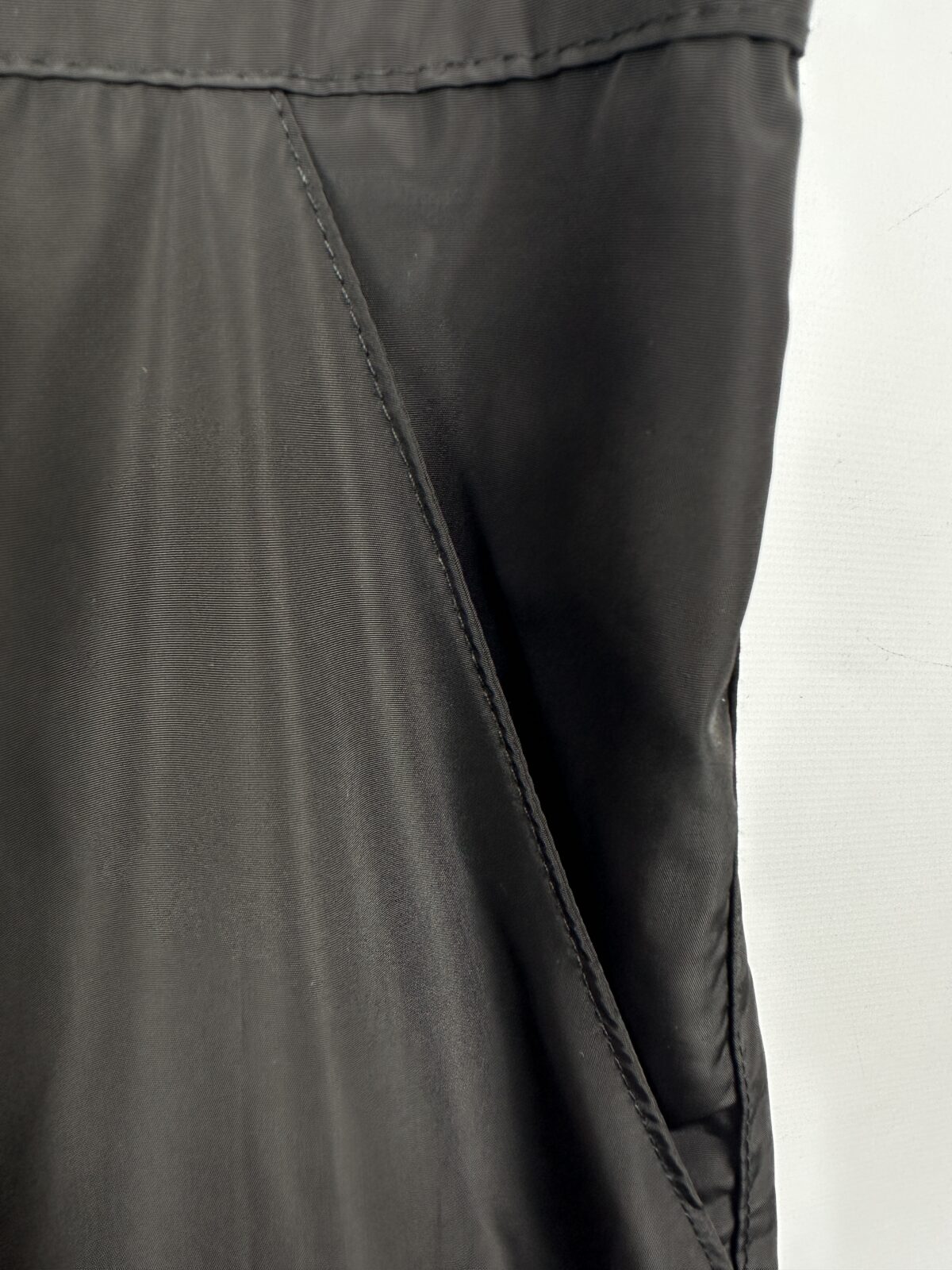 PANTALON WIDE LEG NEGRO SIN MARCA (M) - Imagen 3